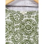 Haute Hippie  Flutter Sleeve Boho Blouse Women's 2X Green Sunburst Crochet Rayon‎ Photo 1