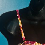 SheIn Pink & Red Floral Romper Photo 5