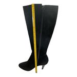 Cole Haan  Nancy Nike Air Tall Black Suede Riding Boots with Tassel, size 8.5 Photo 7