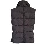 J.Crew  Down Filled puffer Vest Women's Sz S Black Winter Cozy Minimalist Preppy Photo 3