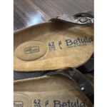 Birkenstock Betula Vinja Sandals 42 11 Women Black Soft Leather Slide Flip Flop Photo 7