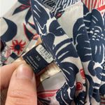 Scotch & Soda Skirt Womens X Small Blue Pink Midi Allover Floral Wrap Ruffled Photo 6