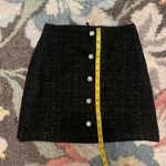 EXPRESS  Nwt Tweed High Waist Embellished Mini Skirt Size 0 Photo 4