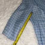 Sag Harbor Vintage  purple blue white blazer coat suit jacket 3/4 sleeve 16P Photo 5