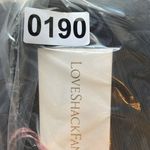 Love Shack Fancy  black Nanita‎ cut-out mini dress size 12 NWT Photo 6