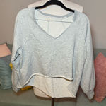 Pilcro  Light Gray Sweatshirt Photo 0