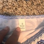 Blue Floral Print Tie Side Bikini Set Women's Swimsuit Beach Vacation Summer Photo 1