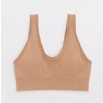 Aerie Seamless Padded Bralette Nude/Beige Color Size Small Photo 0