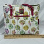 Dooney & Bourke LOLLIPOP Candy Brielle Leather Tote Purse Bag Photo 12
