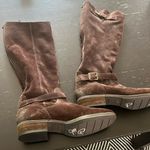 Sam Edelman riding boots in brown suede. I didn’t see a size anywhere. Photo 0