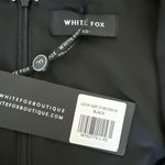White Fox Boutique White Fox Mini Dress Cut Out Beaded Lock My Heart Up Size XS Black Photo 2