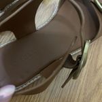 Everlane dark brown leather buckle strap sandals size US 7 Photo 4