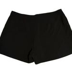 Eloquii Black Dress Shorts Four Button Closure Pockets Polyester Spandex Size 28 Photo 6