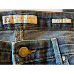 Anne Klein  Women's Skinny Jeans Missy Denim Stretchy Side Zip Dark Wash Size 12 Photo 12
