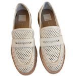 Like New Dolce Vita Leather Malila Loafers Ivory Size 7.5 Photo 2