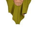 J.Crew  Ribbed Squareneck One-Piece Swimsuit Textured‎ Green Size 14 Photo 7