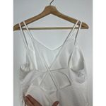 Commense White Criss Cross Backless Mini Dress M NWT Size M Photo 8