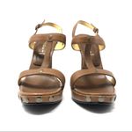 Casadei , Italy brown heeled sandals, size 9 Photo 7