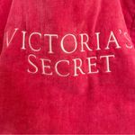 Victoria's Secret Women's Tote Bag Purse Pink Color Tassels Velvet Cotton Blend Photo 2