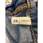 PacSun  Women's High Rise Mom Jeans Size 28 Blue Distressed Photo 6