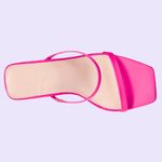 NWT The Drop Avery Square Toe Two Strap High Heeled Sandals Photo 2