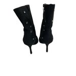 MIA  Womens Crystal Holiday heel Black boots Myley 8.5 New Photo 3