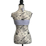 White Fox Boutique White Fox Purple Strappy Crop Top Womens Cotton Knit Top S Photo 1