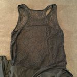 Women’s Black Top with Black Lacy Tank Underneath Batwing Sleeves Size M NEW Size M Photo 9