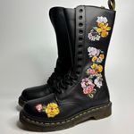 Dr. Martens  1914 Vonda II Originals Floral Combat Boots in Black Softy T Photo 3