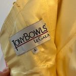 Tony Bowls  Pink and Yellow Strapless Chiffon Dress Size 4 Photo 2