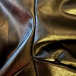 Vince Camuto Faux Leather Trousers Black Pants, US Small, Boot Cut Legs Photo 3