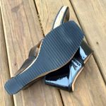 Adrienne Vittadini Nice patent leather slide in sandals 🖤NEW🌟 Photo 12