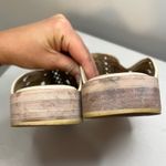 Free People Paramount White Laser Cut Leather Mule Loafers Sz 40 or 9 Photo 10