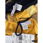Robin Piccone New. navy and yellow bikini. S/M. Retails $219 Photo 6