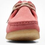 Clarks Women's Wallabees Coral Suede Moccasins Size 11 Photo 5