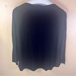 Chico's Classic Black Soft Rayon Long Sleeve Top Size Large (2) Capsule Wardrobe Photo 3