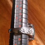 Madagascar Fire Labradorite Stainless Steel Ring (Size 8) Photo 4