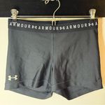 Under Armour  Black Compression Spandex Shorts XC Track Heatgear Athletic M 3” Photo 0