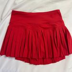 Goldhinge Red Tennis Skirt Photo 0