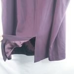 Ellen Tracy  24W Workwear Purple Knit Pencil Skirt Plus Photo 4