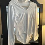 MANGOPOP NEW  Mock Turtleneck Long Sleeve Bodysuit Cutout L Photo 5