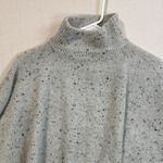 Vince Camuto  Speckled Gray Cowl Neck Sweater Photo 1