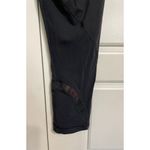 Lululemon Women's Gray Capri Leggings M Mesh Detail Yoga Running Photo 4