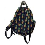 Vera Bradley  Blue Toucan Party Pineapple Small Compact Backpack Quilted Photo 2