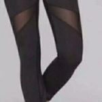 Athleta Stealth Mesh 7/8 Tight Ankle Leggings Size M Photo 1