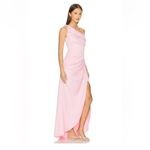 Elliatt ‎ Biarritz Gown maxi one shoulder pink Small NWT! Photo 3