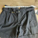 Marc by Marc Jacobs  NWT Virgin Wool Trouser Pleated Utility Shorts Black Size XS Photo 9