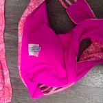 Isabella rose Vienna neon pink snakeskin print chiffon bikini Size M Photo 9