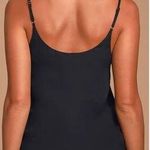 Lulus Sweet Fling Black Mesh Tank Top Size S Photo 1