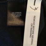 Ann Taylor  Crewneck Color Block Sweater Size Small Hot Pink, Black Photo 4